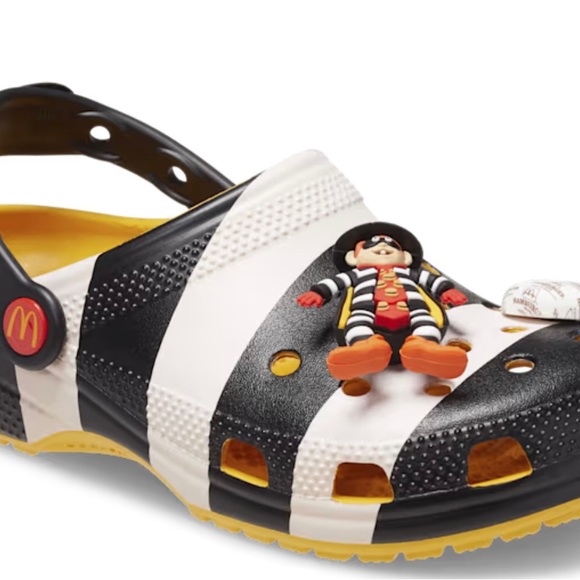 Hamburgular McDonalds Crocs New Men’s size 12 Out of production Last one - Picture 4 of 6